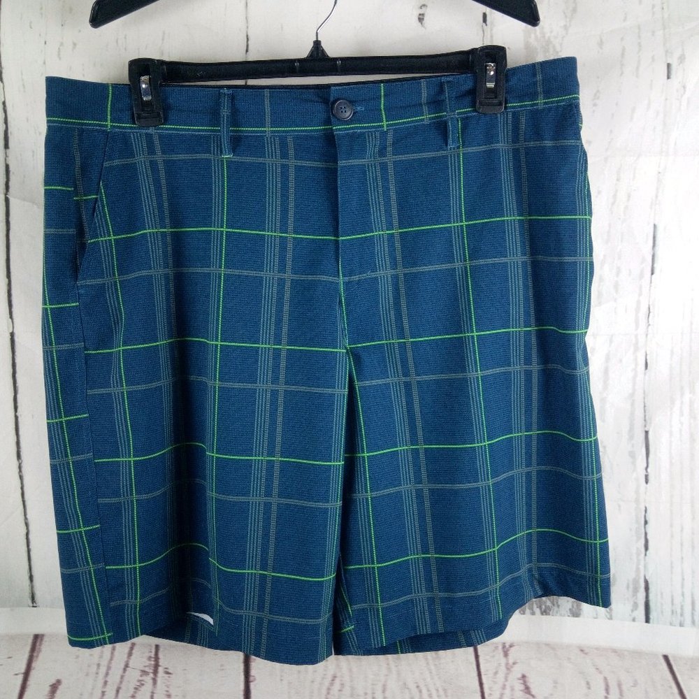 Op Flex 4 Way Stretch Blue Windowane Men's Shorts
